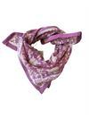 Foulard en Laine Lilas  50 cm