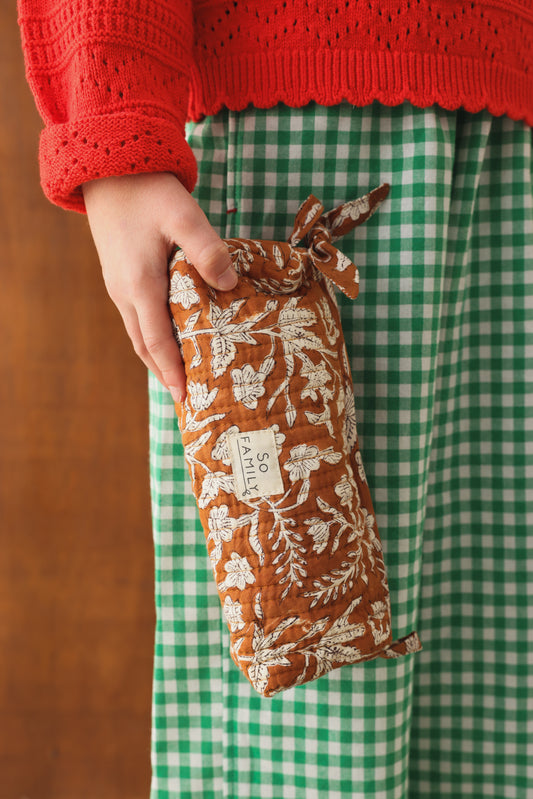 Trousse Écolier Calcutta caramel