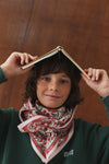 Foulard Adulte Amma Cerise