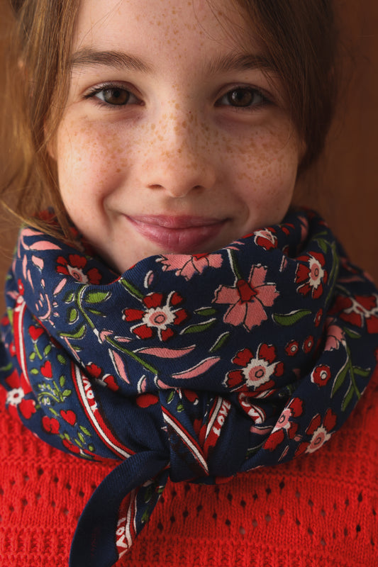 Foulard Adulte Amma Marine