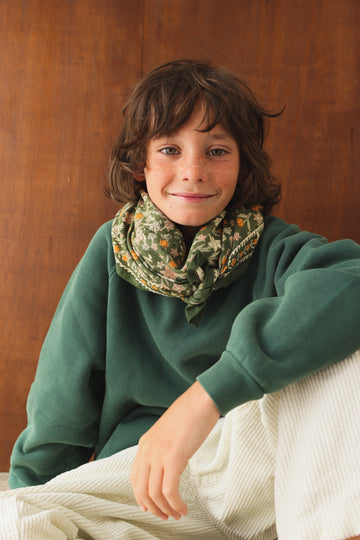 Foulard Adulte Bombay vert