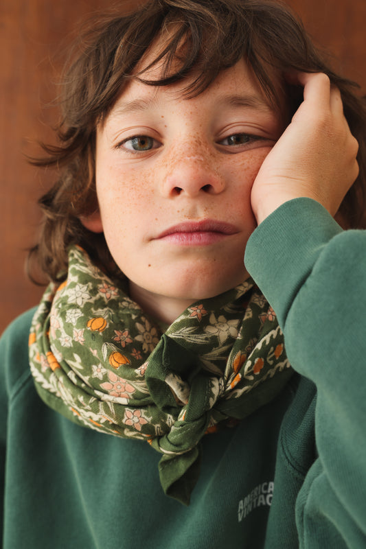Foulard Adulte Bombay vert
