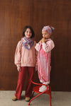 Duo Foulard Matchy Matchy 1 grand et 1 petit Indore Lilas