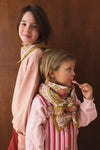 Duo Foulard Matchy Matchy 1 grand et 1 petit Indore Ocre