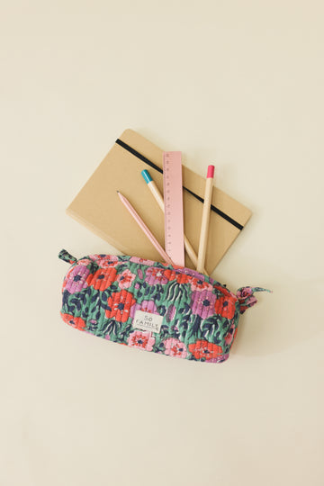 Trousse Écolier Indore vert