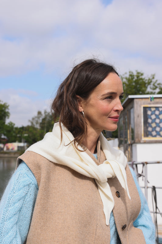 Écharpe Colette Écru