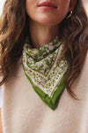 Duo Foulard Matchy Matchy 1 grand et 1 petit Bhopal vert