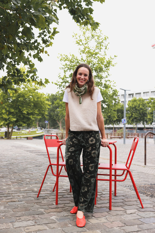 Foulard Adulte Bhopal vert