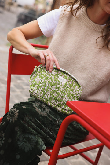 Trousse Make up Bhopal vert