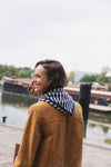 Écharpe Colette Rayures écru/marine