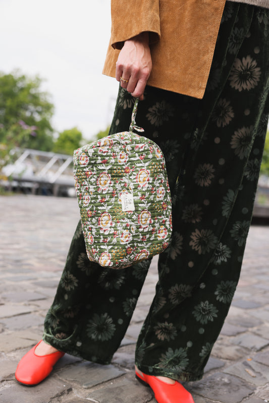 Trousse de Toilette New Dehli vert