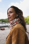 Foulard  Adulte Dheli Blé 100 cm