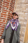Duo Foulard Matchy Matchy 1 grand et 1 petit Udaipur orange