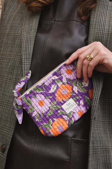 petite pochette Udaipur orange