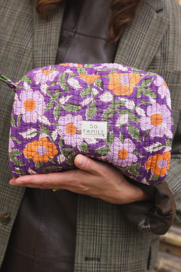 Trousse de Toilette Udaipur orange