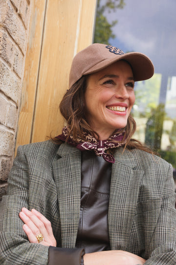 Foulard Kids Mysore bandana Prune