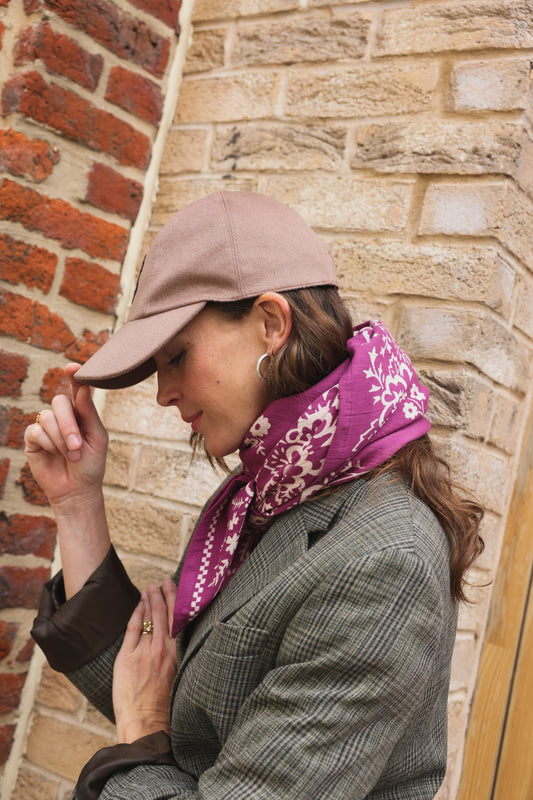 Foulard Adulte Mysore bandana Violet