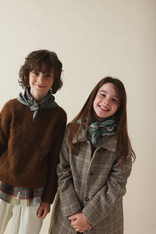 Duo Foulard Matchy Matchy 1 grand et 1 petit So Family BROUSSE