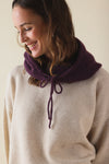 Cagoule Simone prune