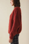 Pull Gaston Mohair Brique