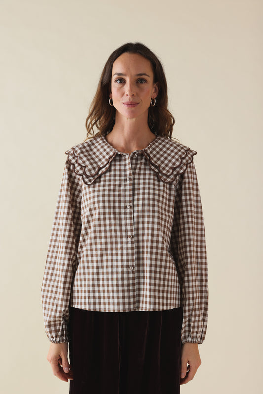 Chemise Margot camel