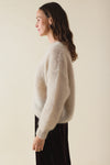 Pull Gaston Mohair Beige