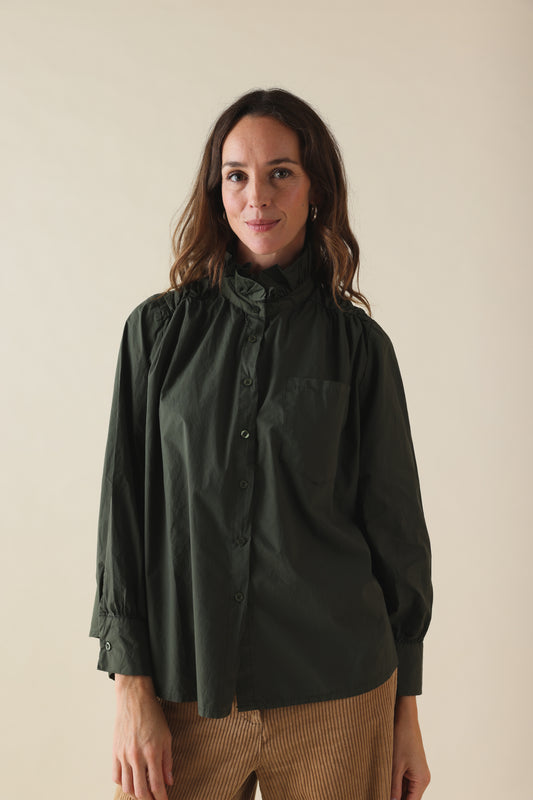 Chemise Ginette kaki