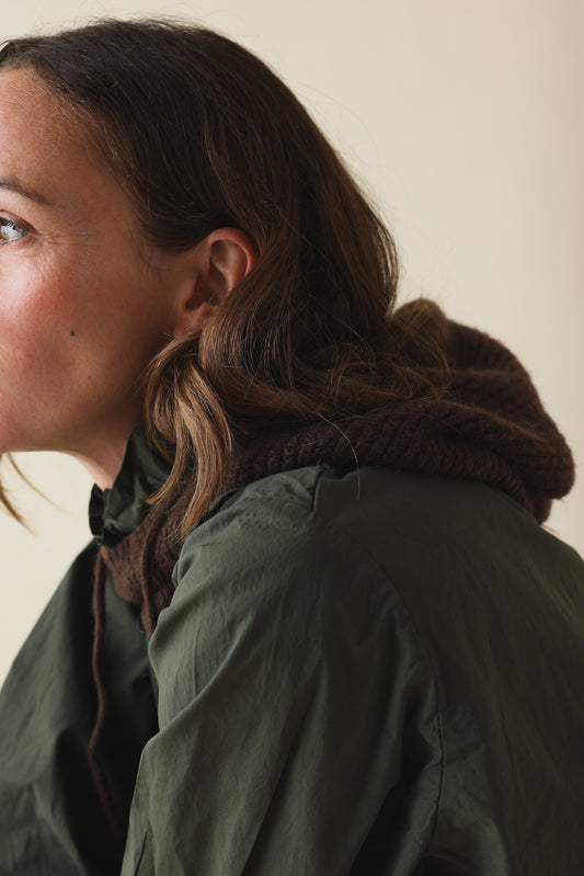 Cagoule Simone chocolat
