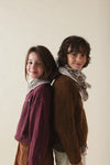 Duo Foulard Matchy Matchy 1 grand et 1 petit So Family Agra Mocha