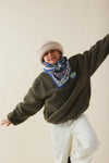 Foulard  Adulte Dheli Lavande 100 cm