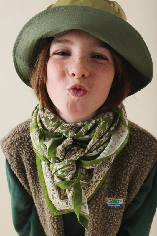 Foulard Adulte Bhopal vert
