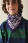 Duo Foulard Matchy Matchy 1 grand et 1 petit So Family BHOPAL VIOLET