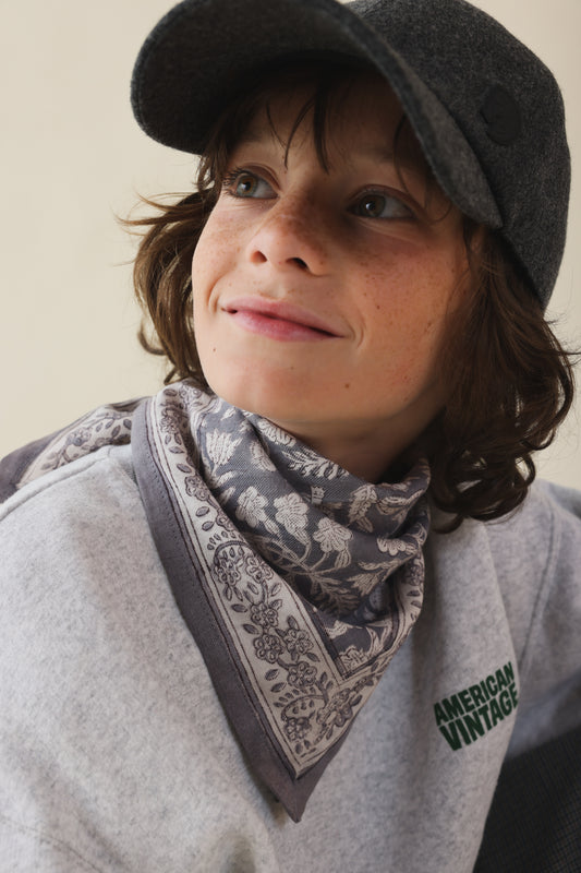 Foulard Kids Calcutta Grey