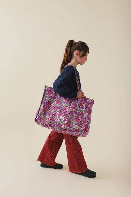 Sac cabas Indore Orchidée
