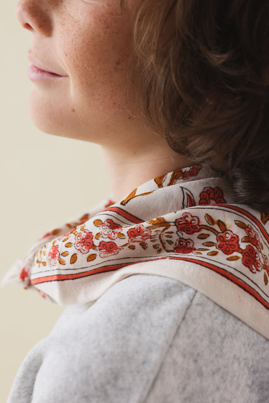 Foulards Bébé, Enfant Lise café 50 cm
