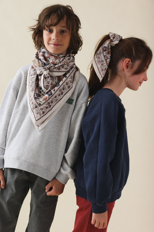 Duo Foulard Matchy Matchy 1 grand et 1 petit So Family CAPRI