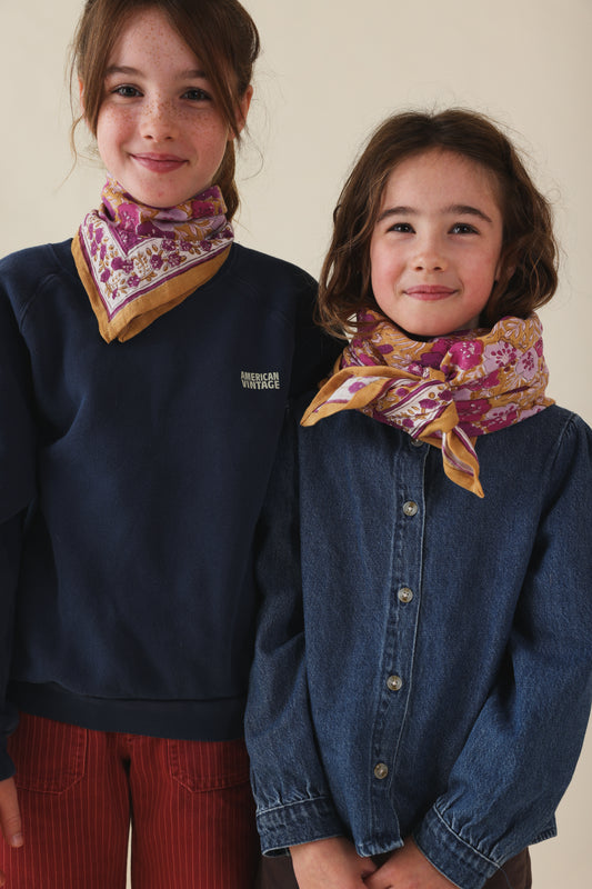 Foulard Adulte Indore Magenta