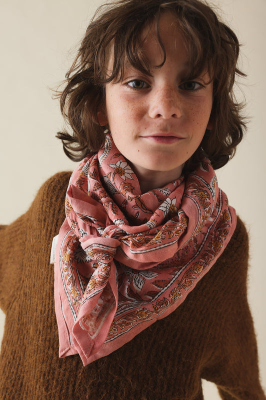 Foulard  Adulte Dheli Blush 100 cm