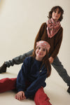 Duo Foulard Matchy Matchy 1 grand et 1 petit So Family BLUSH