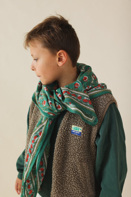 Foulard Adulte Thane Vert