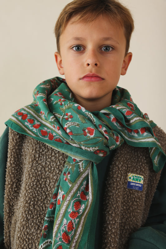 Foulard Adulte Thane Vert