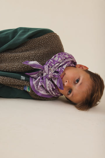 Foulard Adulte Calcutta violet