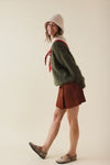 Pull Gaston Mohair Kaki