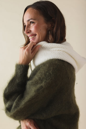 Cagoule Simone écru