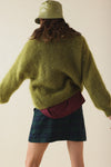 Pull Gaston Mohair Olive