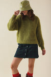 Pull Gaston Mohair Olive