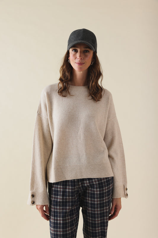 Pull Laine Alphonse beige