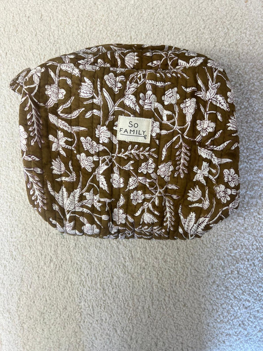 Trousse de Toilette Calcutta Olive