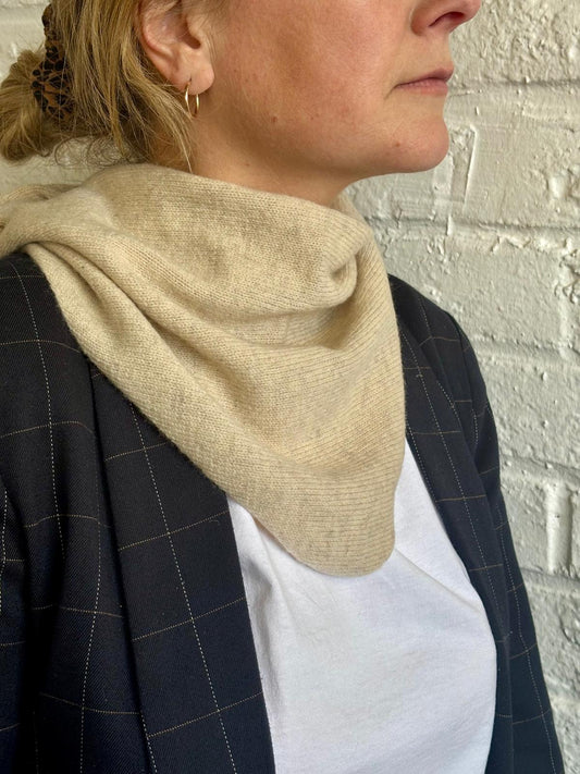Foulard Echarpe Sophie Scarf Beige Chiné
