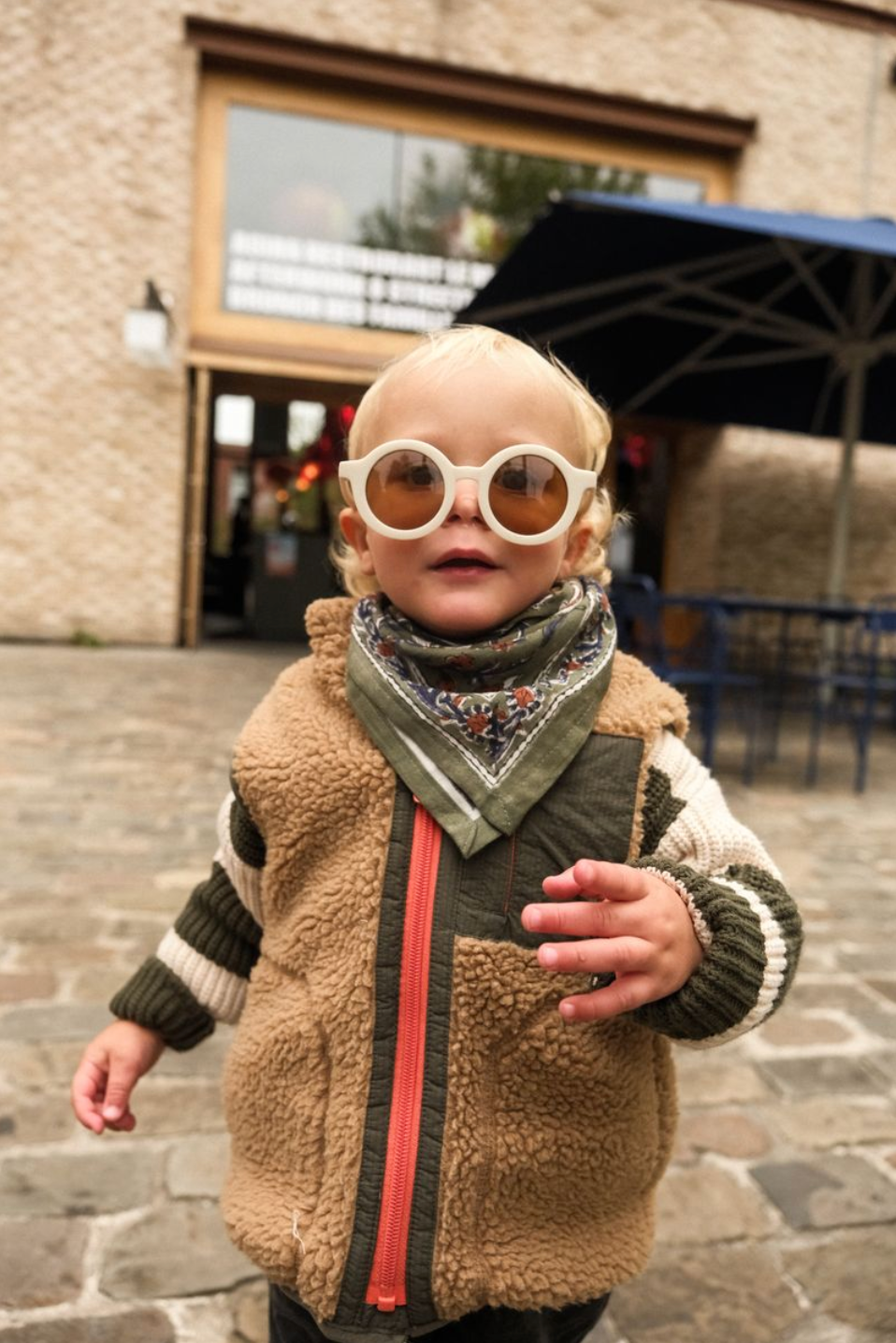 Foulards Bébé, Enfant Delhi Brousse 5O cm